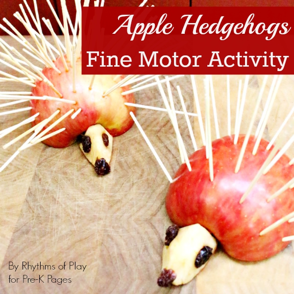 Apple Fine Motor Activity