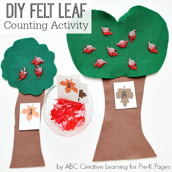 Fall Leaf Counting Activity