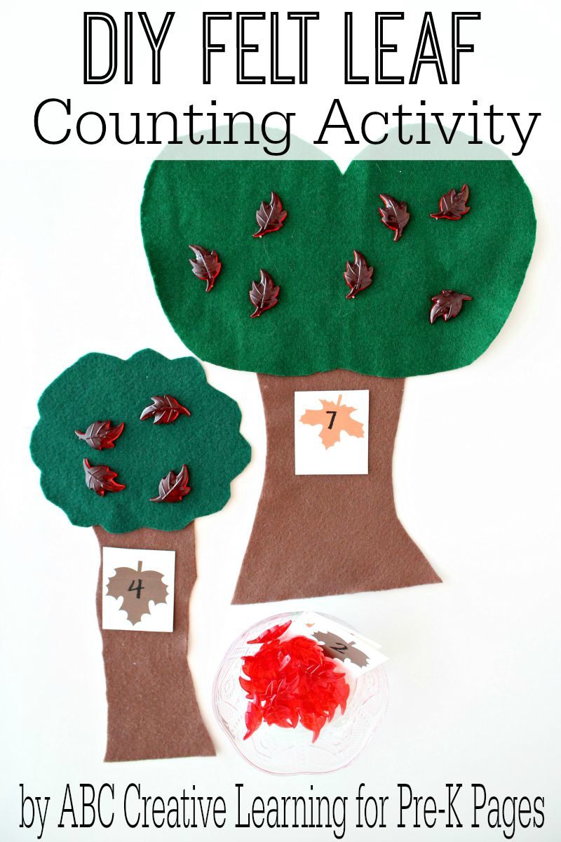 Fall Leaf Counting Activity