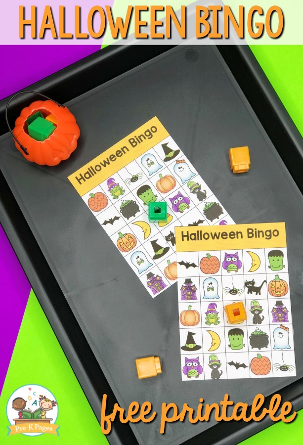 Bingo Game Printable Halloween