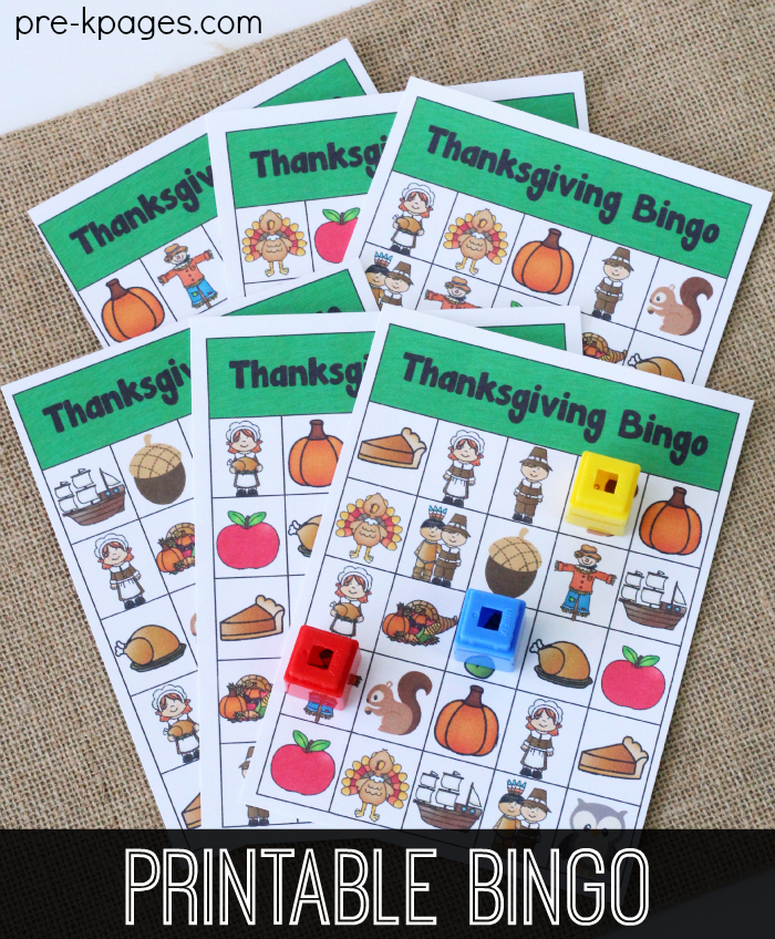 Thanksgiving Bingo Cards Printable Free Printable Pdf