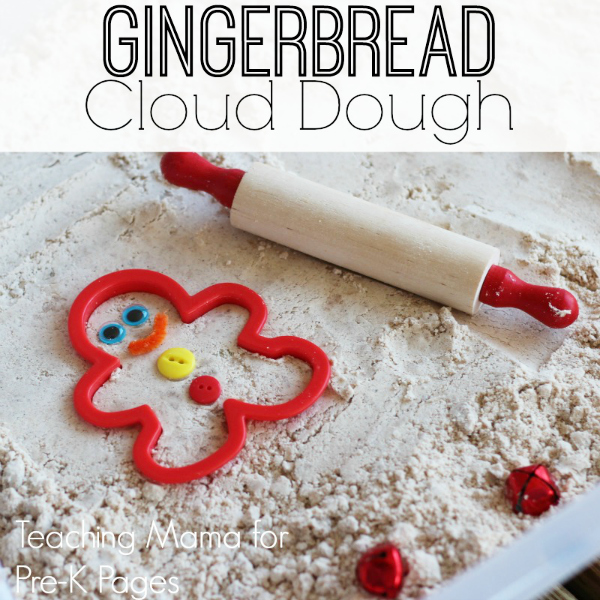 Gingerbread Cloud Dough 