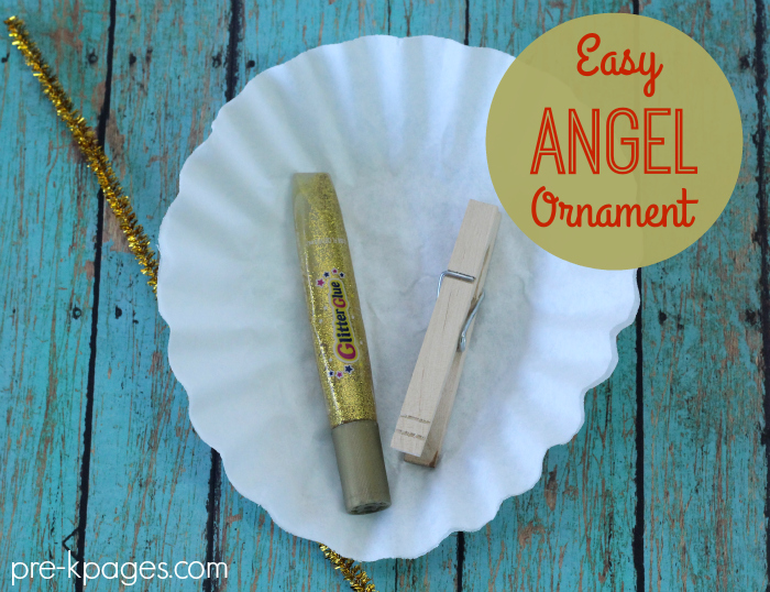 How to Make an Easy Christmas Angel Ornament 