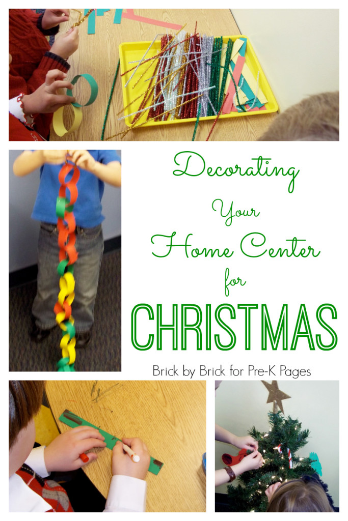 Decorate Your Pre K Home Center for Christmas - Pre-K Pages