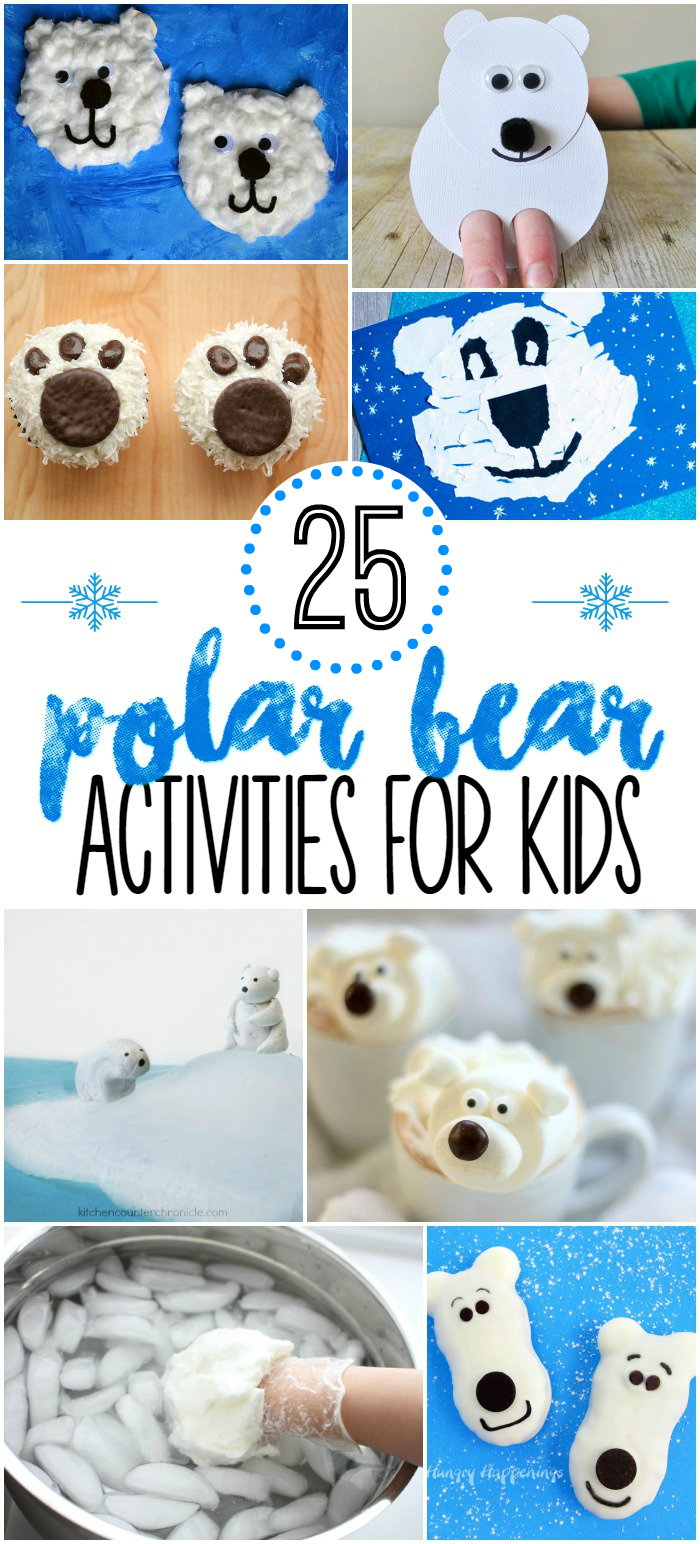 25 Polar Bear Preschool Activities Pre K Pages