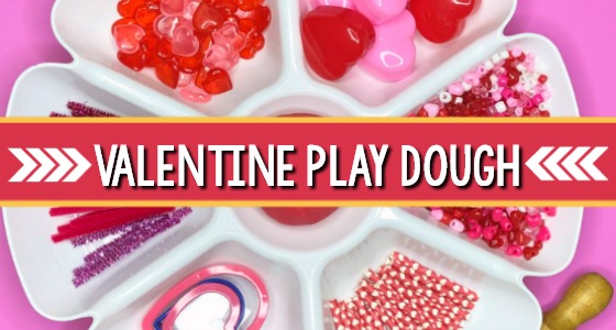 Valentine Play Dough Activity