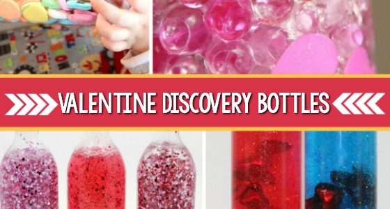 10+ Valentine Discovery Bottles