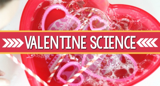 Valentine Bubble Science Activity For Preschool