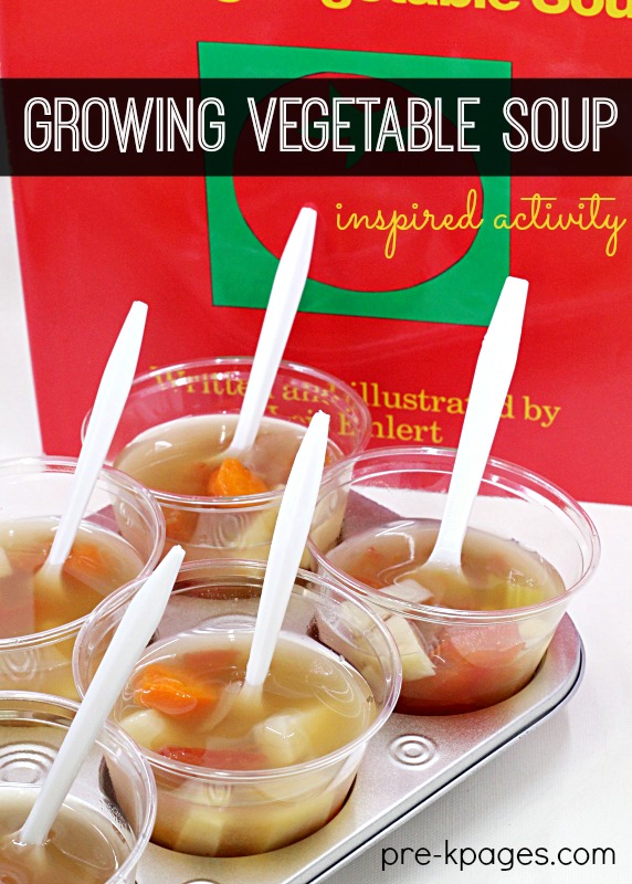 Growing Vegetable Soup Activity