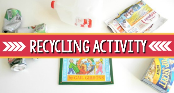 Teaching Preschoolers About Recycling PreK Pages