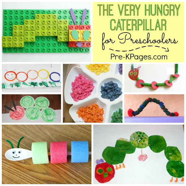 25 Activities for The Very Hungry Caterpillar - Pre-K Pages