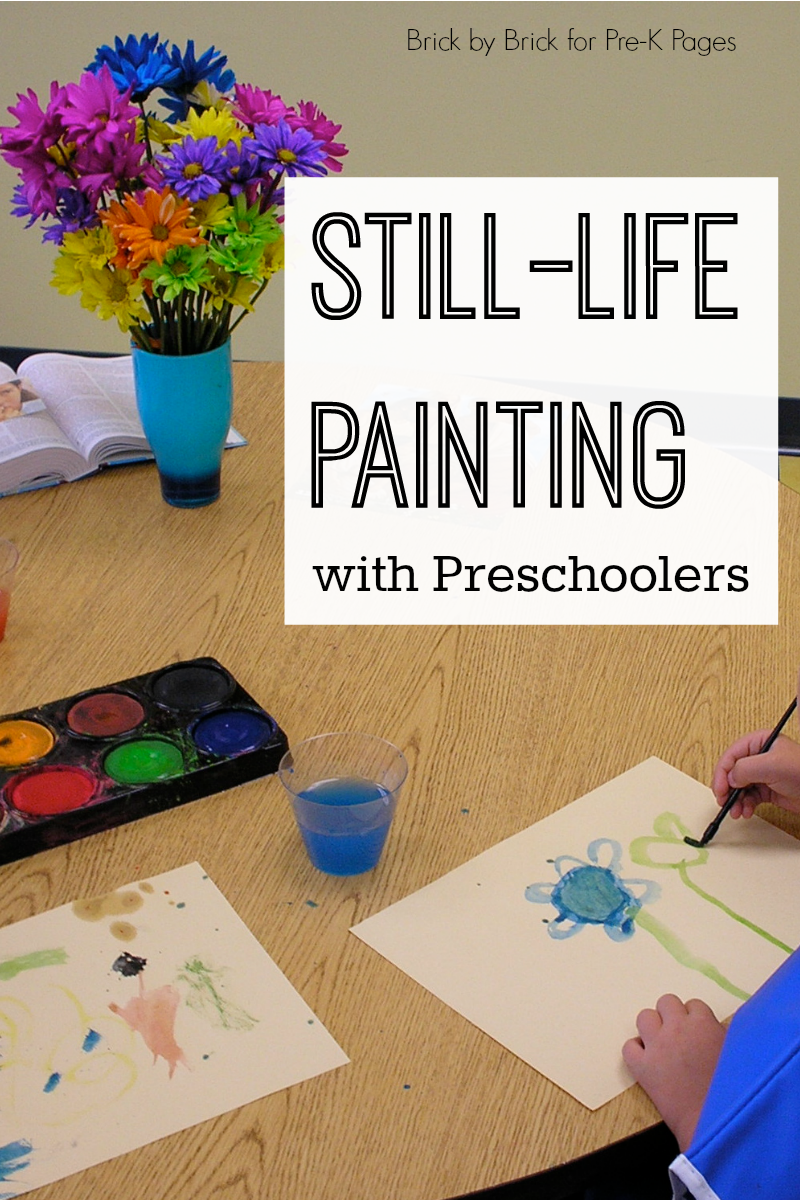 Still-Life Preschool Painting Activity - Pre-K Pages