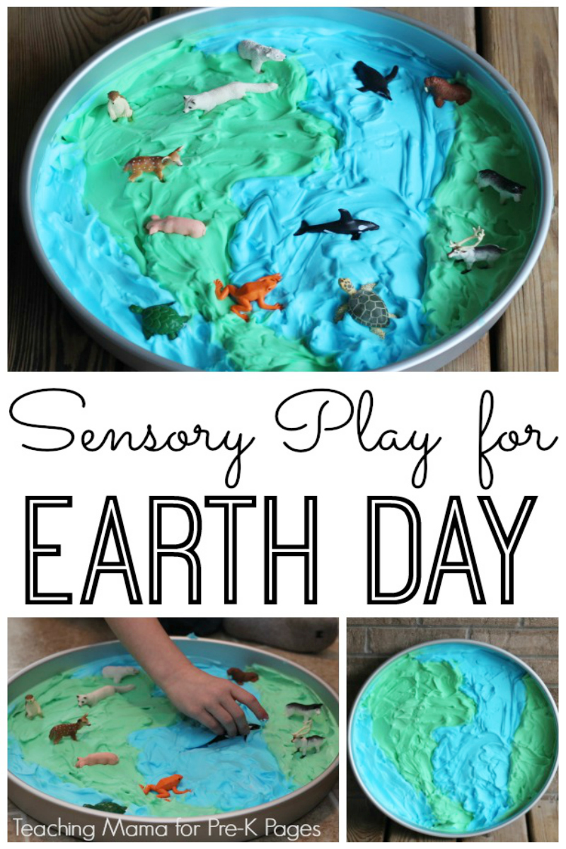 Sensory Play Activity for Earth Day - Pre-K Pages