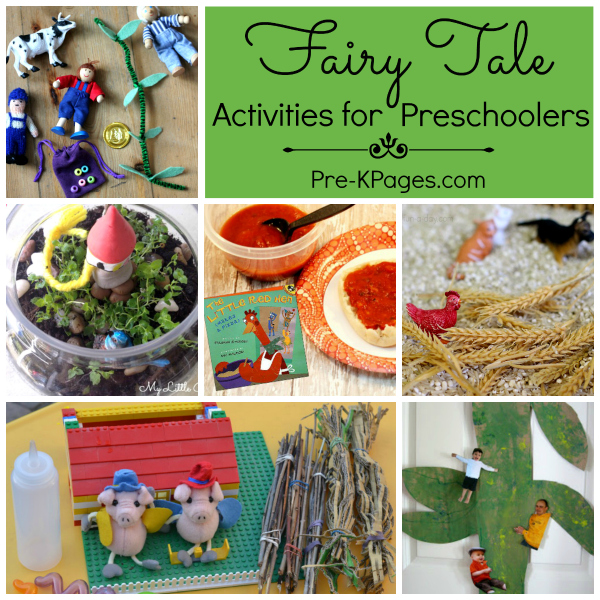 A Collection Of Fairy Tale Activities Pre K Pages