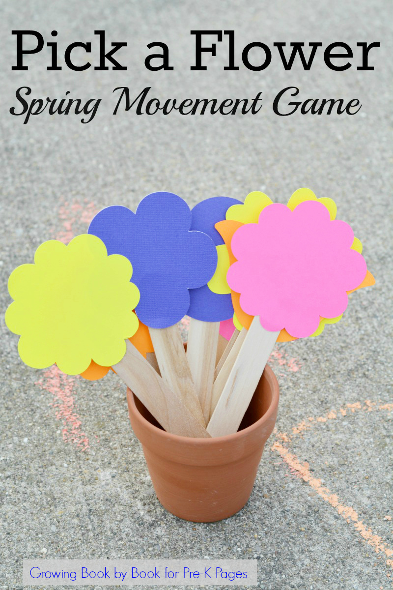 Spring Movement Games - Pre-K Pages