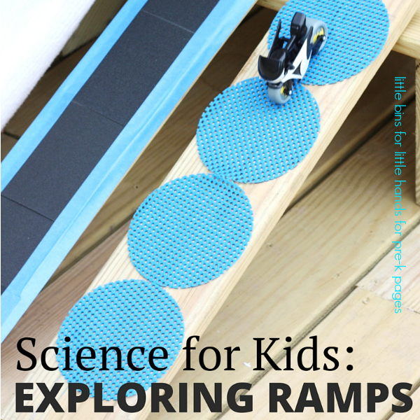 science for kids exploring ramps