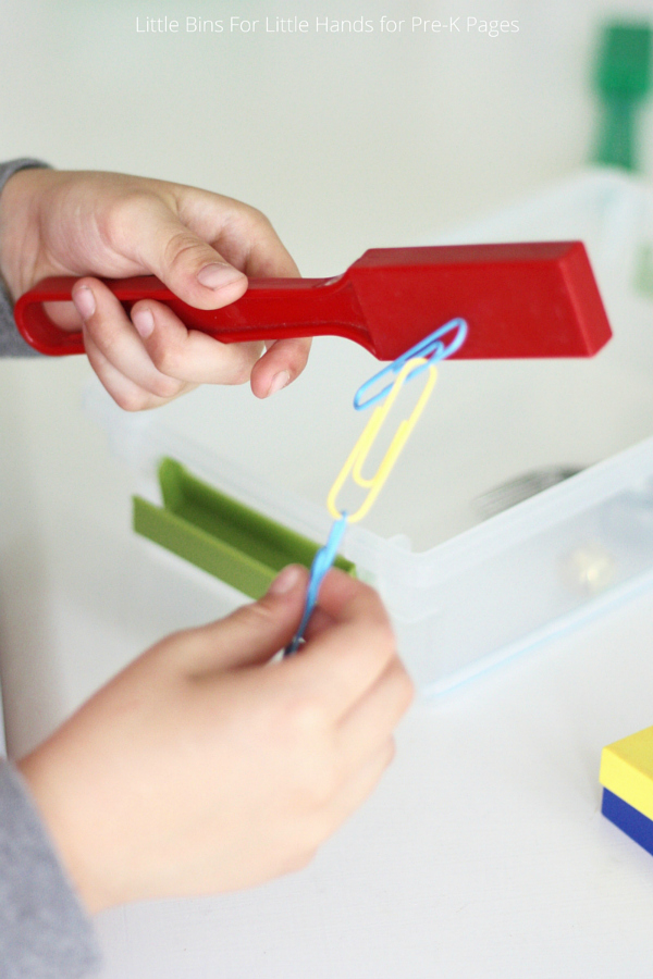 children's experiments with magnets