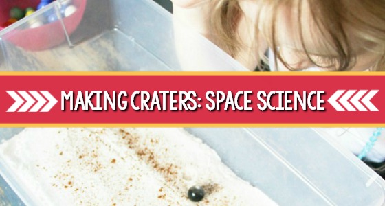 Making Craters: Space Science Experiment