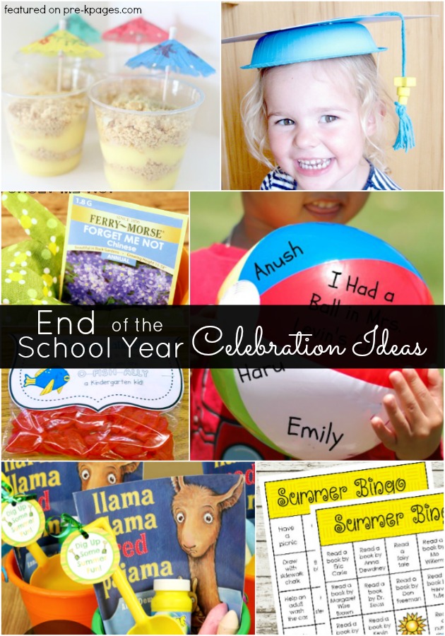 End of the School Year Activities - Pre-K Pages