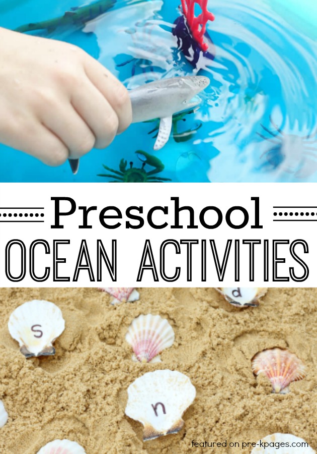 40 ocean theme activities for preschool pre k pages