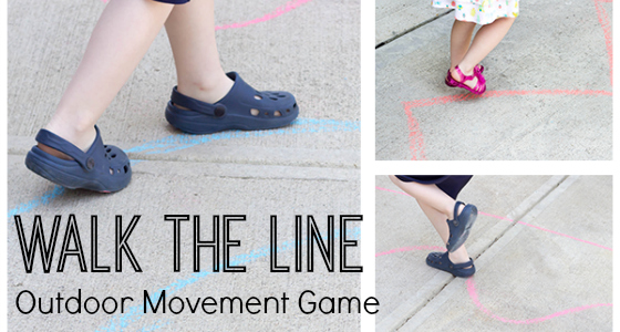 Walk the Line Outdoor Movement Game