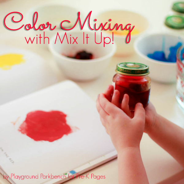 color mixing for preschool