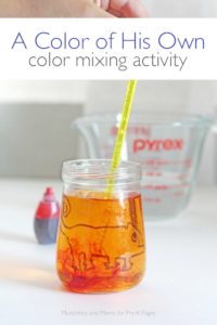 A Color of His Own: Color Mixing Activity - Pre-K Pages