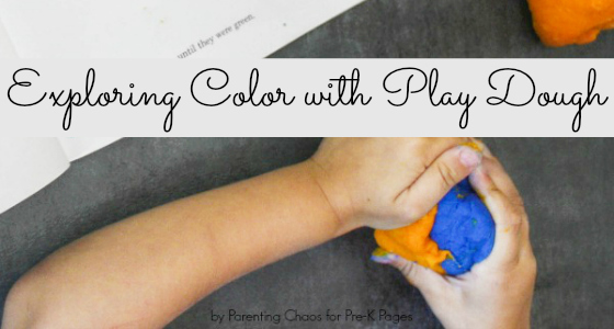 Little Blue and Little Yellow: Exploring Colors with Play Dough
