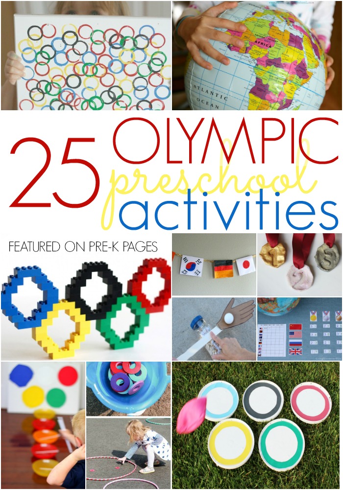 20 olympic themed games for preschool and kindergarten kids