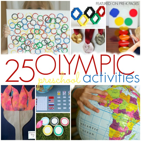 20 Olympic Themed Games For Preschool And Kindergarten Kids