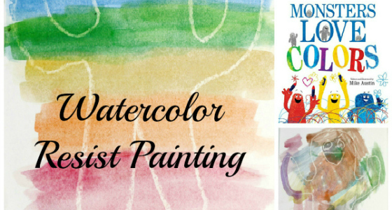 Monsters Love Colors Painting Activity
