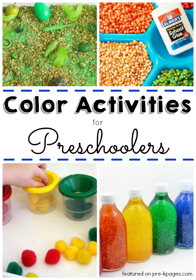 Preschool Color Theme Activities