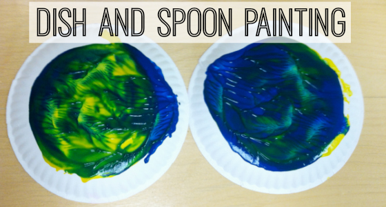 spoon and dish painting