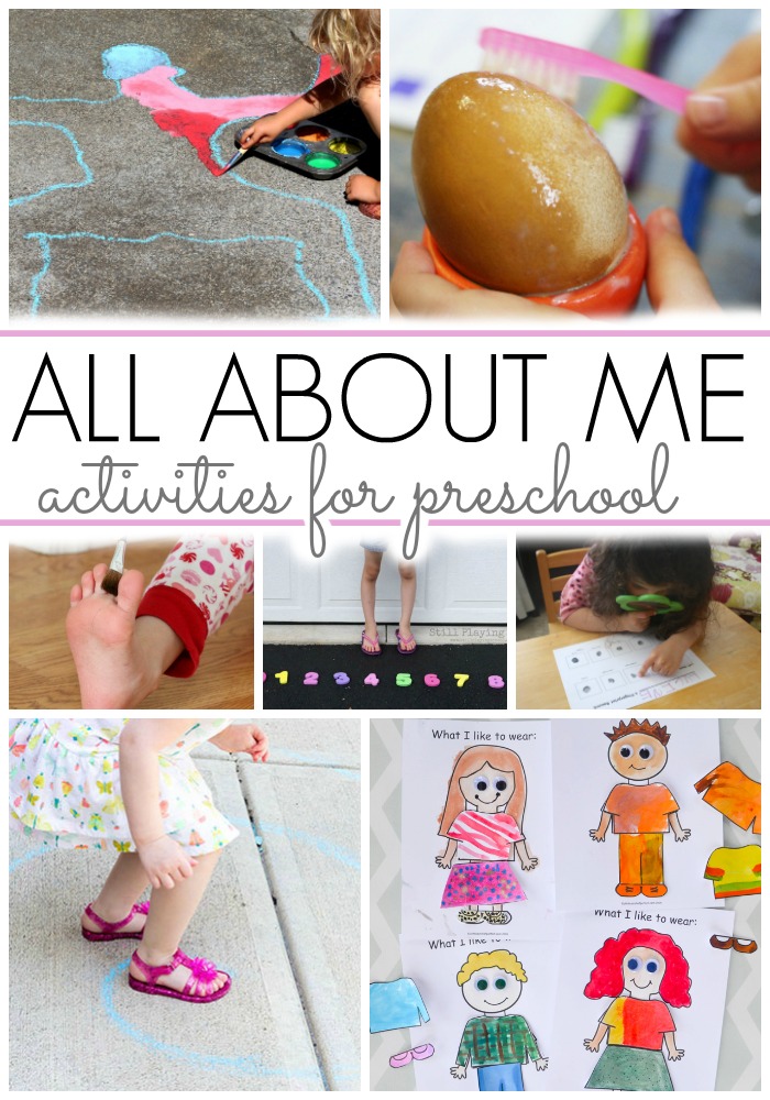 All about me preschool activities (great for back to school!)