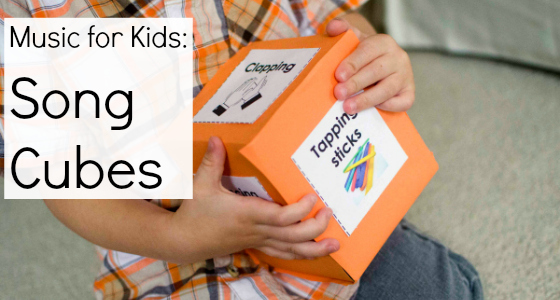 preschool activity cube