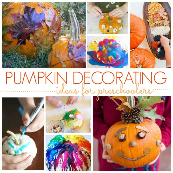 Pumpkin Decorating Ideas for Preschool