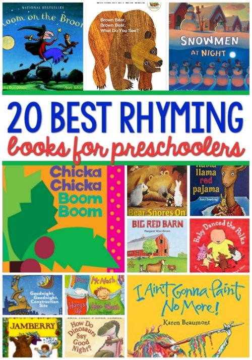 Best Rhyming Books For Preschoolers Pre K Pages