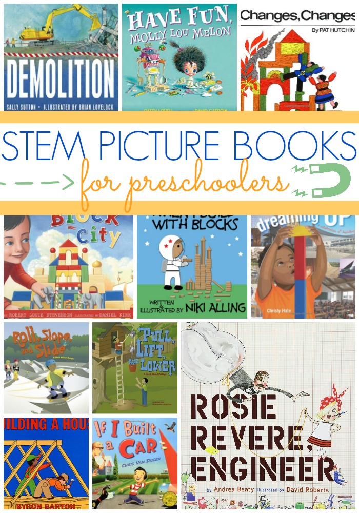 10 stem picture books for preschoolers