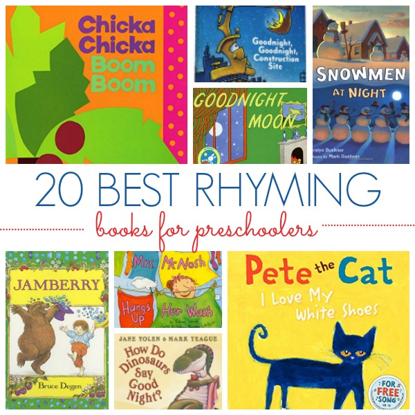 Best Rhyming Books For Preschoolers Pre K Pages