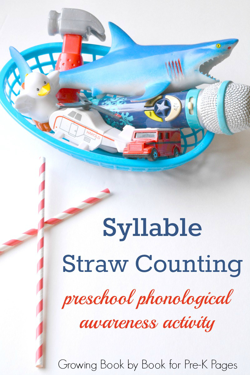 syllable counting straws for preschool