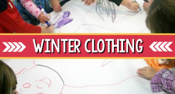 The Jacket I Wear in the Snow: Winter Drawing Activity