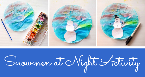 Winter Art Activity Preschool Winter Art Activity Preschool