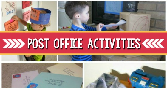 Post Office and Mailing Activities for Preschool - Pre-K Pages