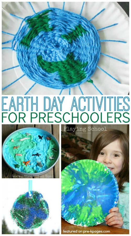 Activités de la Journée de la Terre pour les enfants d'âge préscolaire