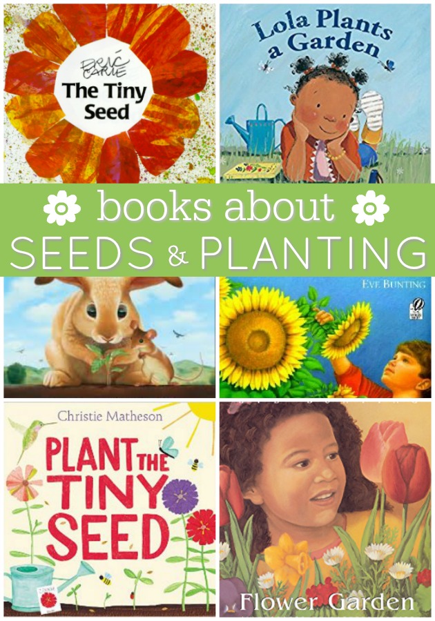 Books About Seeds and Plant Life Cycles - Pre-K Pages