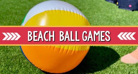Gross Motor Beach Ball Game