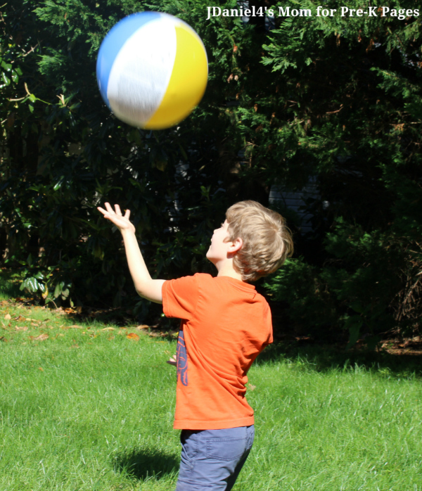 children's games with beach balls