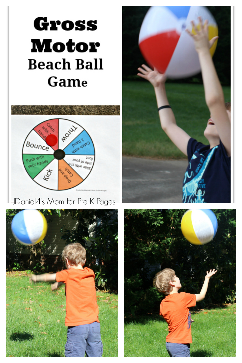 beach ball craft for toddlers