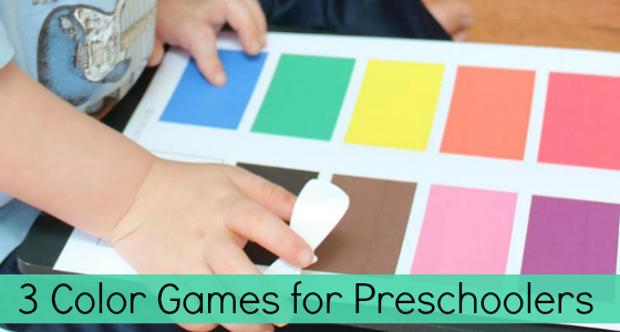 3 Fun Colors Games for Preschoolers