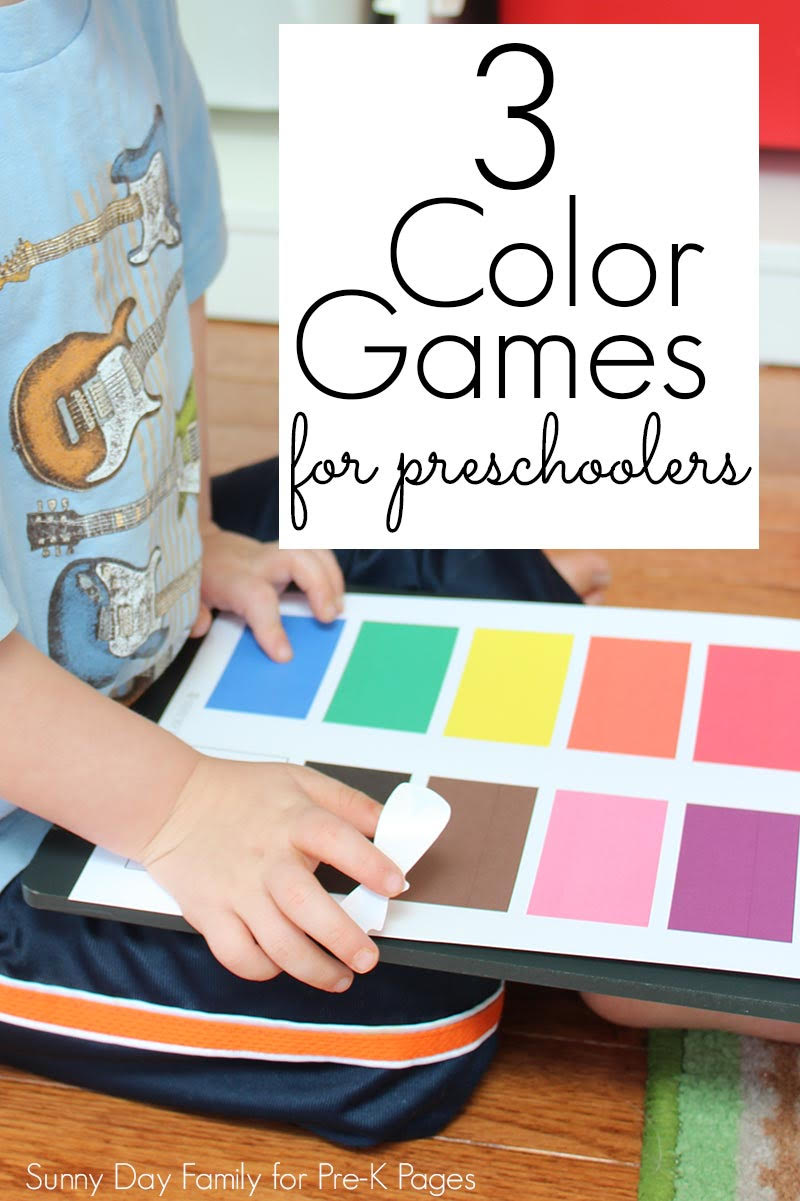 Preschool Color Games